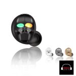 Audífono Bluetooth Calavera Auricular Recargable Con Micrófono Calavera 6 hrs. Manos libres