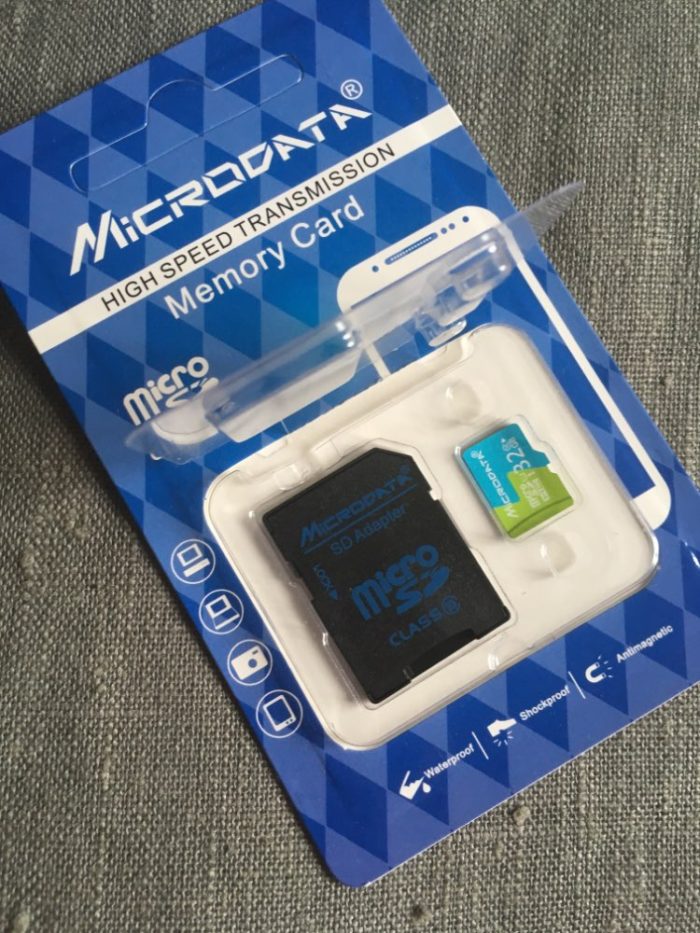 Tarjeta Micro SD Microdata 32 GB Clase 10 8