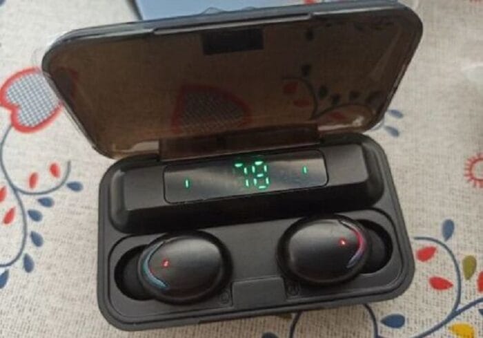 Audifonos BT F9 8 Voulao porcentaje carga 8 1