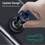 Este Cargador De Celular Auto Carga Rápida es 2 en 1 Encendedor Carro Smartphone GetihuCargador de alta potencia de vehículos, garantiza una carga estable, rápida y segura de 3.1 Amp. Con puerto USB y