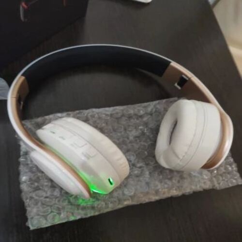 Audífonos Bluetooth recargables On Ear Inalambricos, Micro SD, Radio, EQ  (verdes) - ImporMaipú