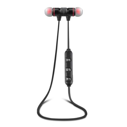 Audífonos Bluetooth Magnéticos Auriculares Inalámbricos Recargables Con Micrófono 3hrs Manos Libres Para Hablar