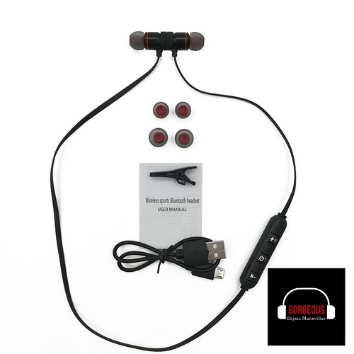 Audífonos Bluetooth Sport Manos Libres Magnéticos Micrófono