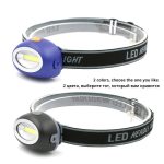 Linterna Cintillo Cabeza Led COB Minera Frontal Para Minero Camping (Pilas AAA no incluidas)