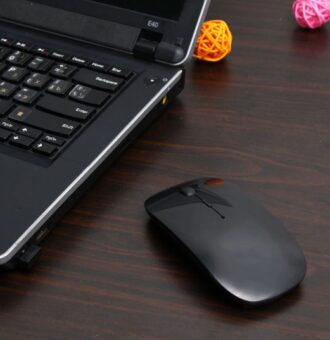 Mouse óptico inalambrico ultra delgado 2