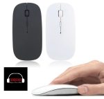 Mouse Gamer Óptico Raton Inalámbrico Wireless 2.4Ghz para Notebook PC USB Computadora DPI Pilas AAA (No Incluidas)