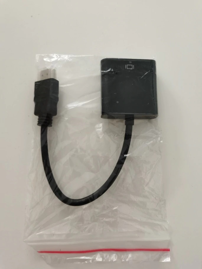 Adaptador VGA a HDMI Convierte conexión Para PC 1080P
