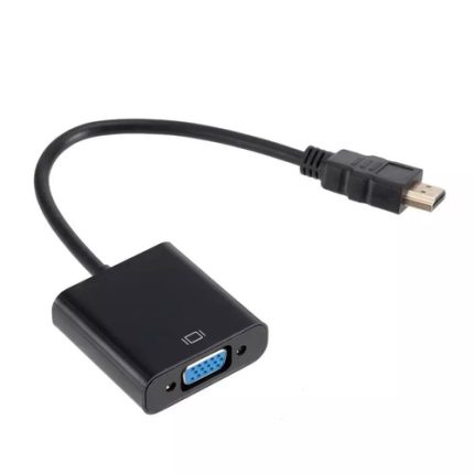 Adaptador VGA a HDMI Convierte conexión Para PC Notebook Computador Audio y Video