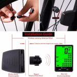 Velocímetro Inalámbrico Profesional Odómetro para bicicleta Pantalla iluminada led ciclocomputador