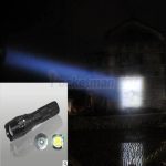 Linterna led táctica para bicicleta potente 2000 lumenes