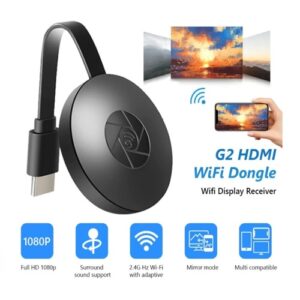 Adaptador Dongle Chromecast Wifi G2 HDMI Airplay TV Google Stick Bluetooth 1080p Inalámbrico