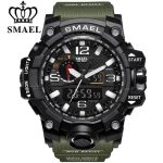 Reloj Hombre Deportivo SMAEL Impermeable Digital LED Impermeable Reloj Juvenil