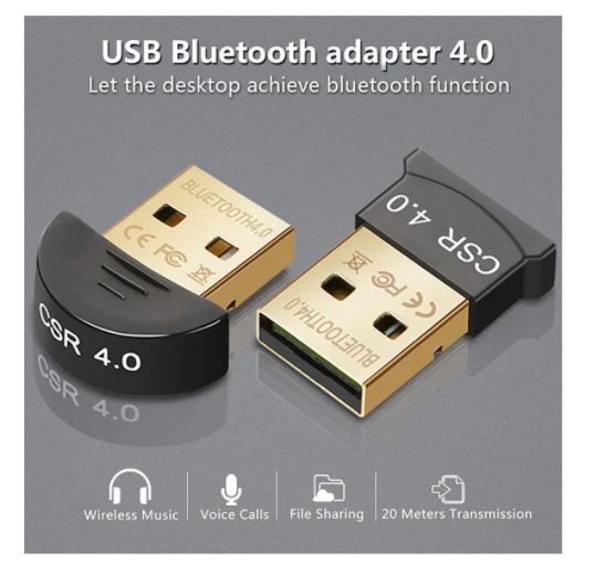  Receptor Bluetooth USB, adaptador Bluetooth para PC USB  Bluetooth 5.0 receptor dongle bluetooth inalámbrico receptor Bluetooth para  escritorio para TV PC : Electrónica
