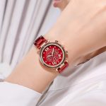 Reloj Análogo para Mujer Acero Inoxidable Cuarzo Cronógrafo Esfera más Pulseras Accesorios 10mm