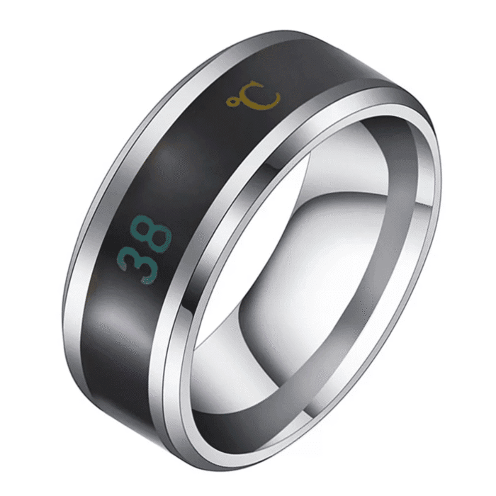 6 Anillo Titanio indicador de Tem