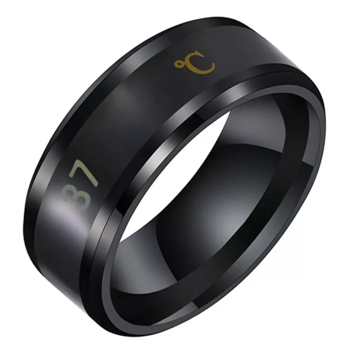7 Anillo Titanio indicador de Tem 1
