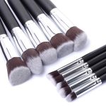 Set de brochas maquillaje profesionales calidad 10 unidades cosmeticos sombra ojos