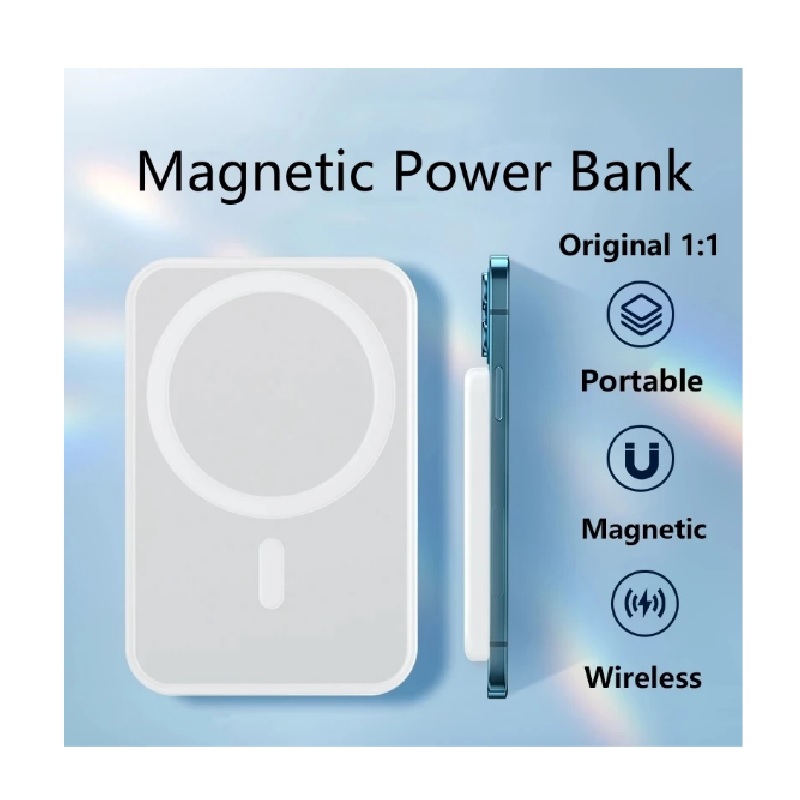 Mini Cargador Magnético para Baterías de Litio