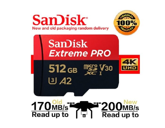 1 Tarjeta Memoria SD Sandisk Extreme Pro 4K 512GB