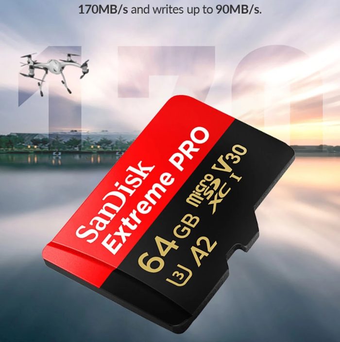 3 Micro SD Sandisk Extreme PRO 128 GB