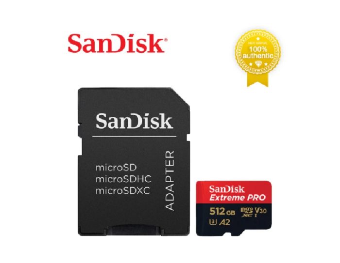 6 Tarjeta Memoria SD Sandisk Extreme Pro 4K 512GB