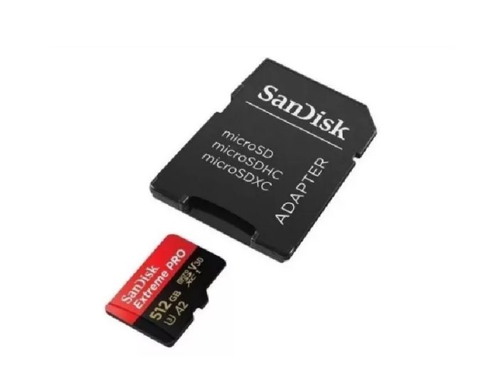 7 Tarjeta Memoria SD Sandisk Extreme Pro 4K 512GB
