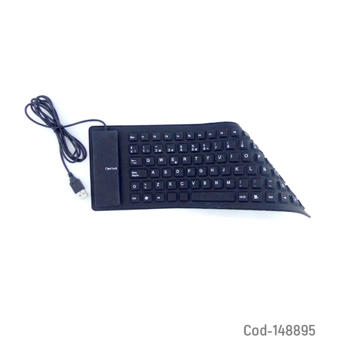 2 Teclado Flexible usb para viajes 1