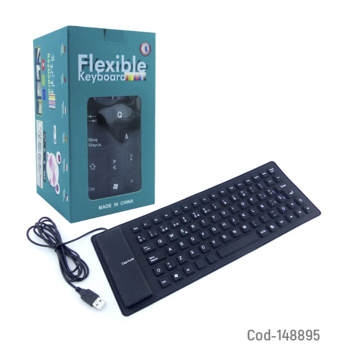 3 Teclado Flexible usb para viajes 1