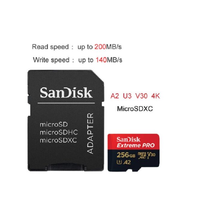 4 Sandisk Extrem Pro 4k